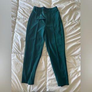 SHEIN teal/green dress pant, size XS
